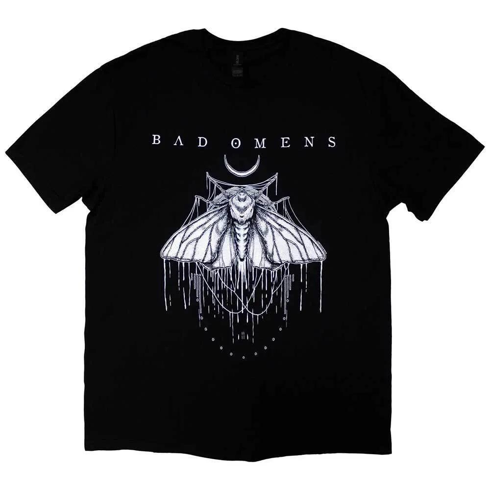Unisex Short Sleeve Crew Neck Cotton T Shirt Bad Omens XXL
