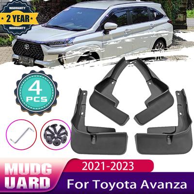 Spatlappen Voor Toyota Avanza Veloz Daihatsu Xenia W100 W150 4 STUKS Auto Voor Achter Modder Spatbeschermers Flappen Spatbord Auto
