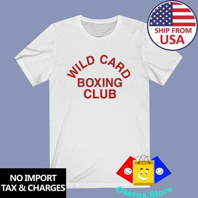 Wild Card Boxing Club Palestra Uomo Bianca Taglia dalla S alla 5XL