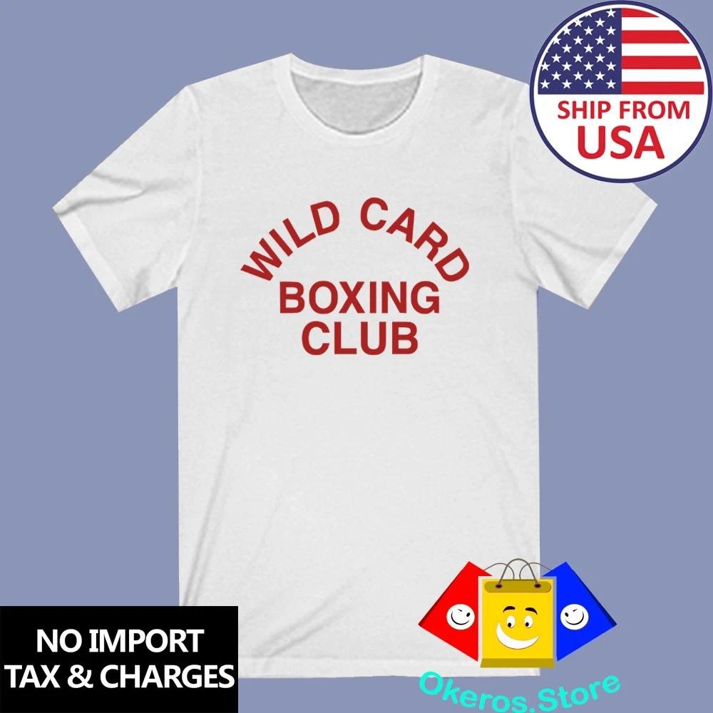 Wild Card Boxing Club Gym Men s White Size S to 5XL S