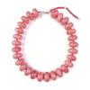 Collana Casual alla Moda con Perline in Resina Dopamina Charms Gioielli Chunky Adatta per Donne Uso Quotidiano Vacanze
