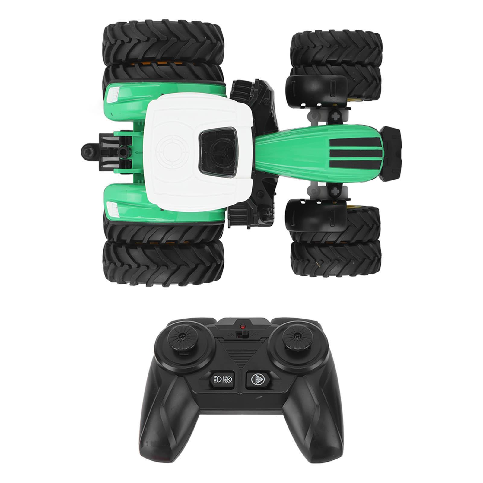 

1Celsius24 2.4G Remote Control Tractor Toy Kids RC Tractor 4 Channel 8 Wheel Toddlers Farm Vehicle Toys for Over 3 Years Old Boys Girls