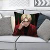 JJohan LLiebert Monster Anime Celebrity Merchandise AllMatch Printed Pillow Case Sofa Car Office Room Decoration Protector