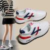2025 Autumn New Forrest Gump Shoes Women's Casual Breathable Lightweight Versatile Height Increase Platform Sports Running Women's Shoes 5051