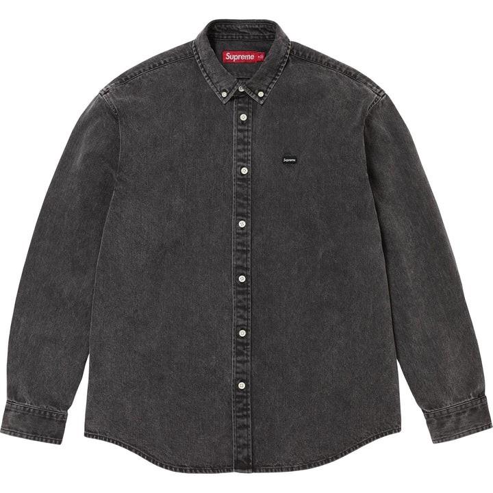 Supreme Small Box Denim Shirt Black L