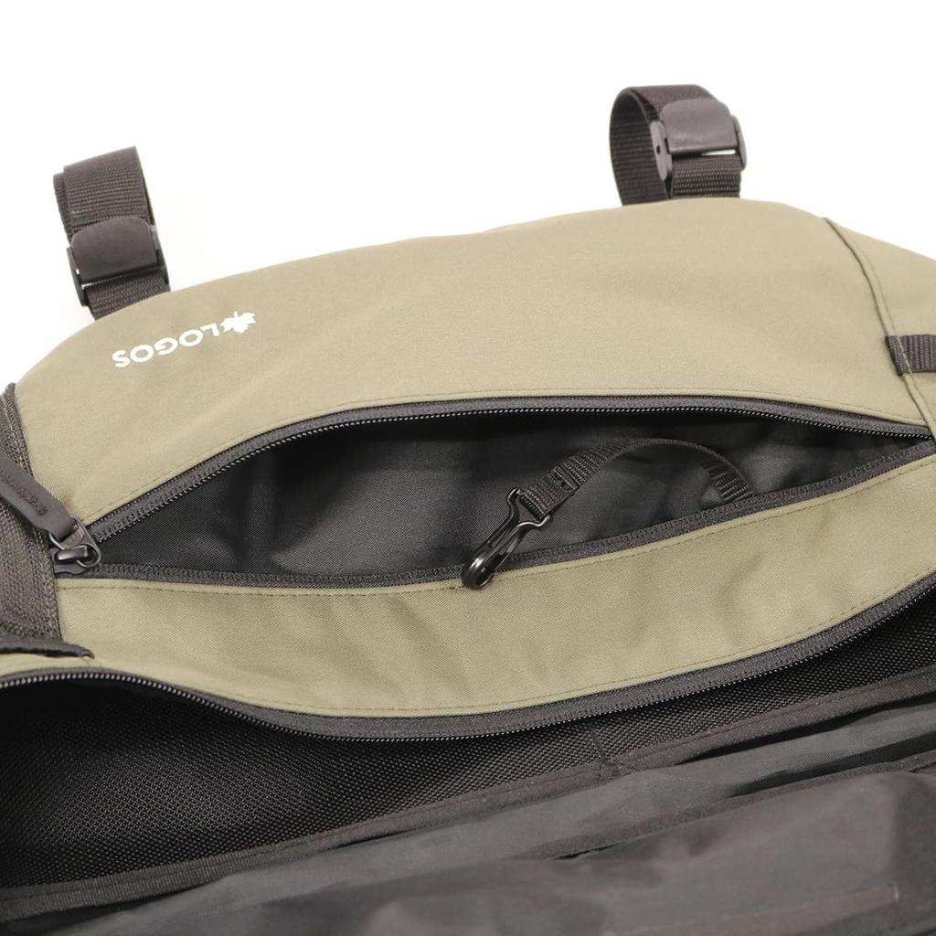 Logos Messenger Luggage Bag - BE (Khaki) 37410319 Outdoor Waist Bag