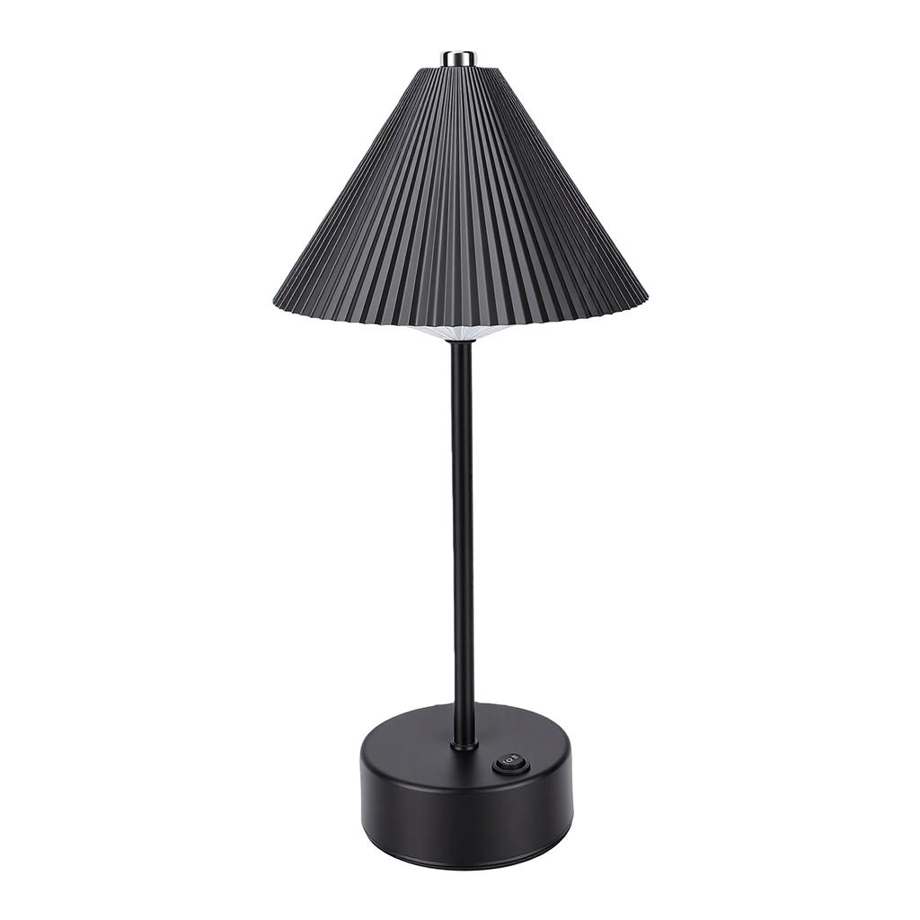 LED Table Lamp Minimalist USB Rechargeable Touch Control Bedside Lamp for Bedroom Study Cafe