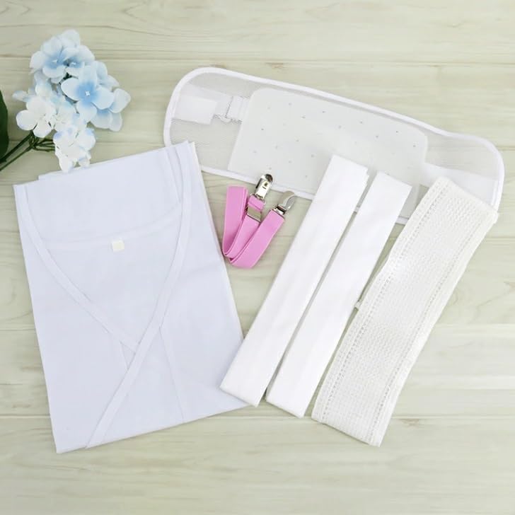 [ANS] Plus Size Yukata Dressing Accessories Set (LL3L Size) Includes: Yukata Dressing Accessories, Yukata Undergarments, Hakama Undergarments, Kimono