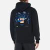 Nike x Samborghini Collaborative Letter Print Hooded Sweatshirt Men Hoodie Black CW7149-010