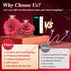 APP+remote Control 9 Modes Wearable Vibrating Nipple Clamp Rose Silicone Breast Clamp Breast Massager Couple Waterproof Sex Toy