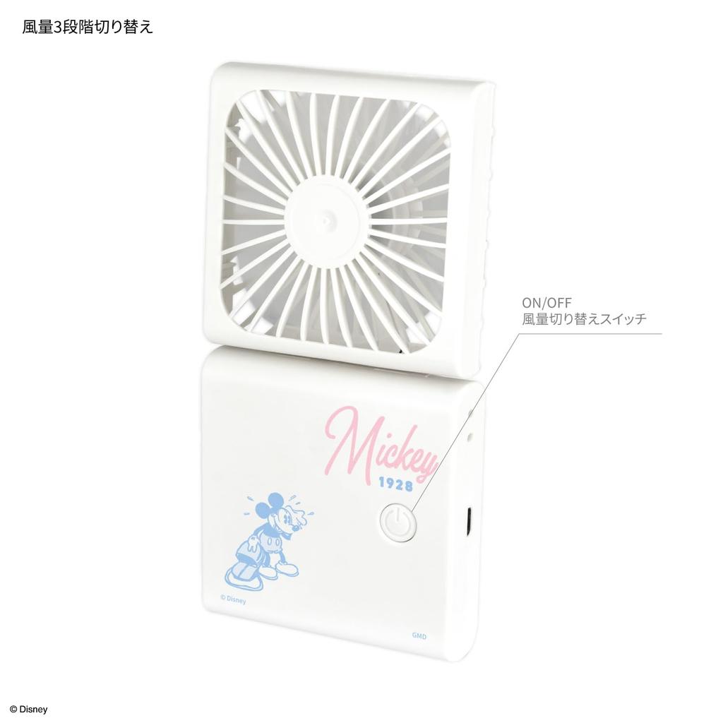 Gourmandies Disney Characters Cool Fan Mickey Mouse / Bi-fold DNG-254MK