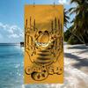 Cartoon G-Garfield Towel Quick Drying Beach Towels Are Suitable For Swimming Pools Camping Yoga And The Gym