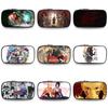 Naruto Anime Themed Printed Student Single Layer Stationery Storage Pencil Bag For School And Art Supplies