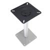 Boat Seat Base 6.9 Inch Aluminum Alloy Anti Slip Heavy Duty Boat Seat Pedestals Set for Most Boat
