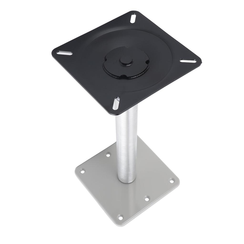Boat Seat Base 6.9 Inch Aluminum Alloy Anti Slip Heavy Duty Boat Seat Pedestals Set for Most Boat