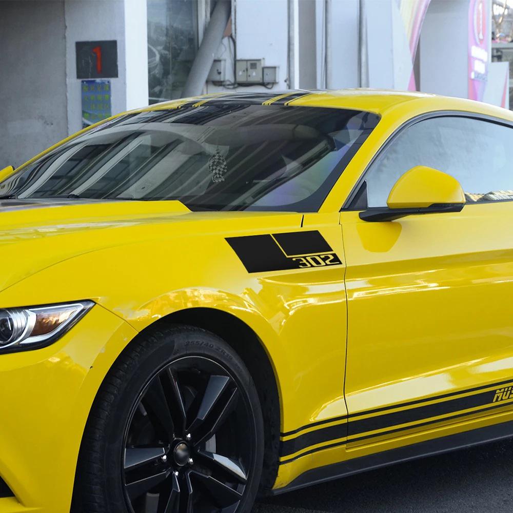Ford Mustang 302 Fender Decal Sticker
