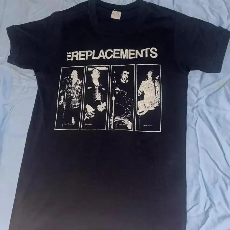 1984 The Replaceunisexts T Shirt Black Color For An43538