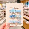 Summer Ocean Series Set Cute Children's Hairpin Pearl Hair Accessories Shell Starfish Hairpin Duckbill Clip