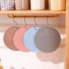 1PC Silicone Mat Round Anti Slip Anti Scalding Pot Holder Kitchen Countertop Protection Heat-resistant Coffee Cup Coaster