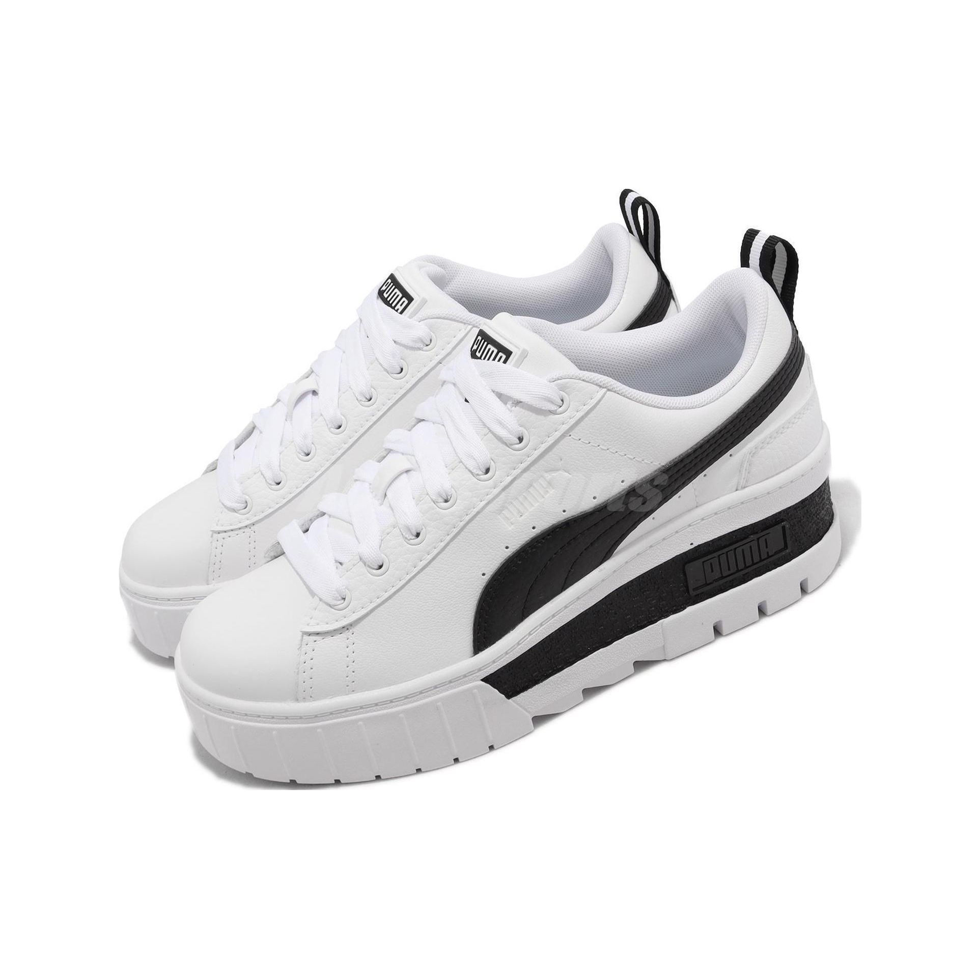 Кроссовки Puma Mayze Wedge White Black Women 386273-01 35.5 — фото 3