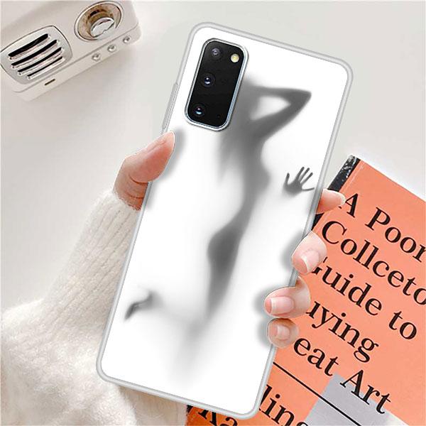 Matte Hülle für Samsung S20 FE S10 Plus S21 S8 S9 S10e Note 10 Lite 20 9 Ultra Handyhülle Weiche Funda Capa Sexy Lustige Frau Coque