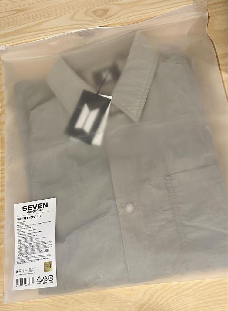 [USED] BTS Jungkook JUNGKOOK SEVEN Shirt Size L