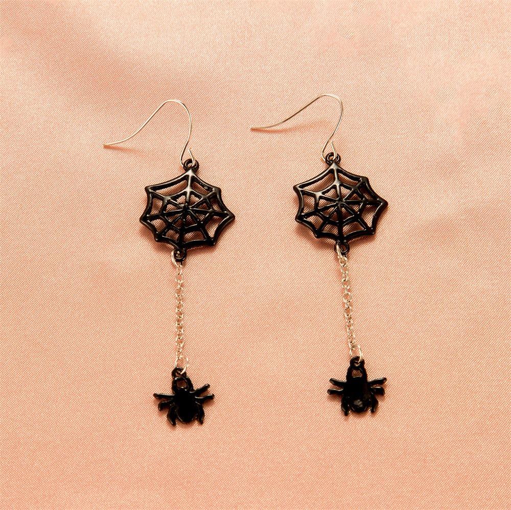 Unique Halloween Earrings: Creative Skull, Pumpkin, Bat, Fun Studs