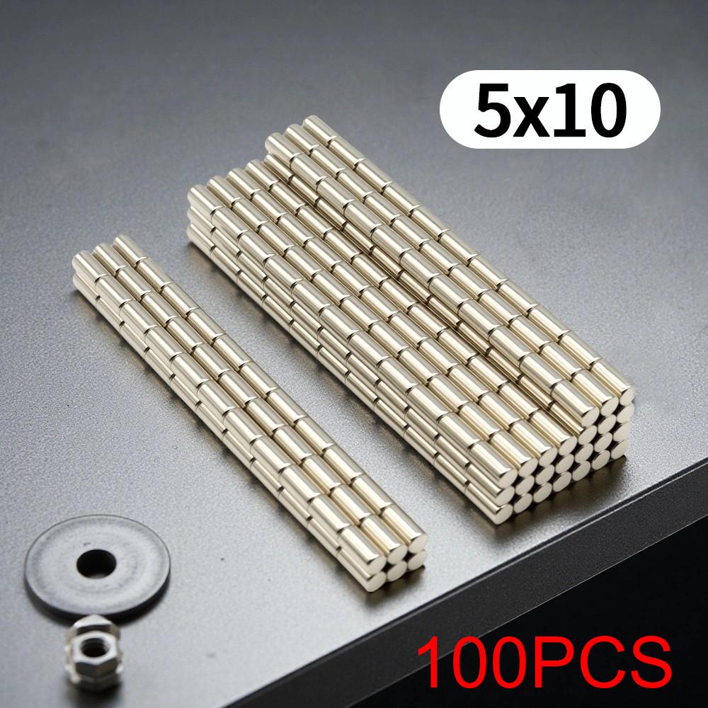 5X10MM Magnete Runde Kühlschrankmagnete für Büro-Whiteboard Geeignete Werkzeuge Zuhause Arbeitsplatz, Etc 5*10