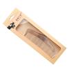Solid Wood Peach Comb for Head Massage - Engraved Design for Women & Men