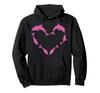 Dolphin Love Heart - Pod Heart I LOVE DOLPHINS Hoodie