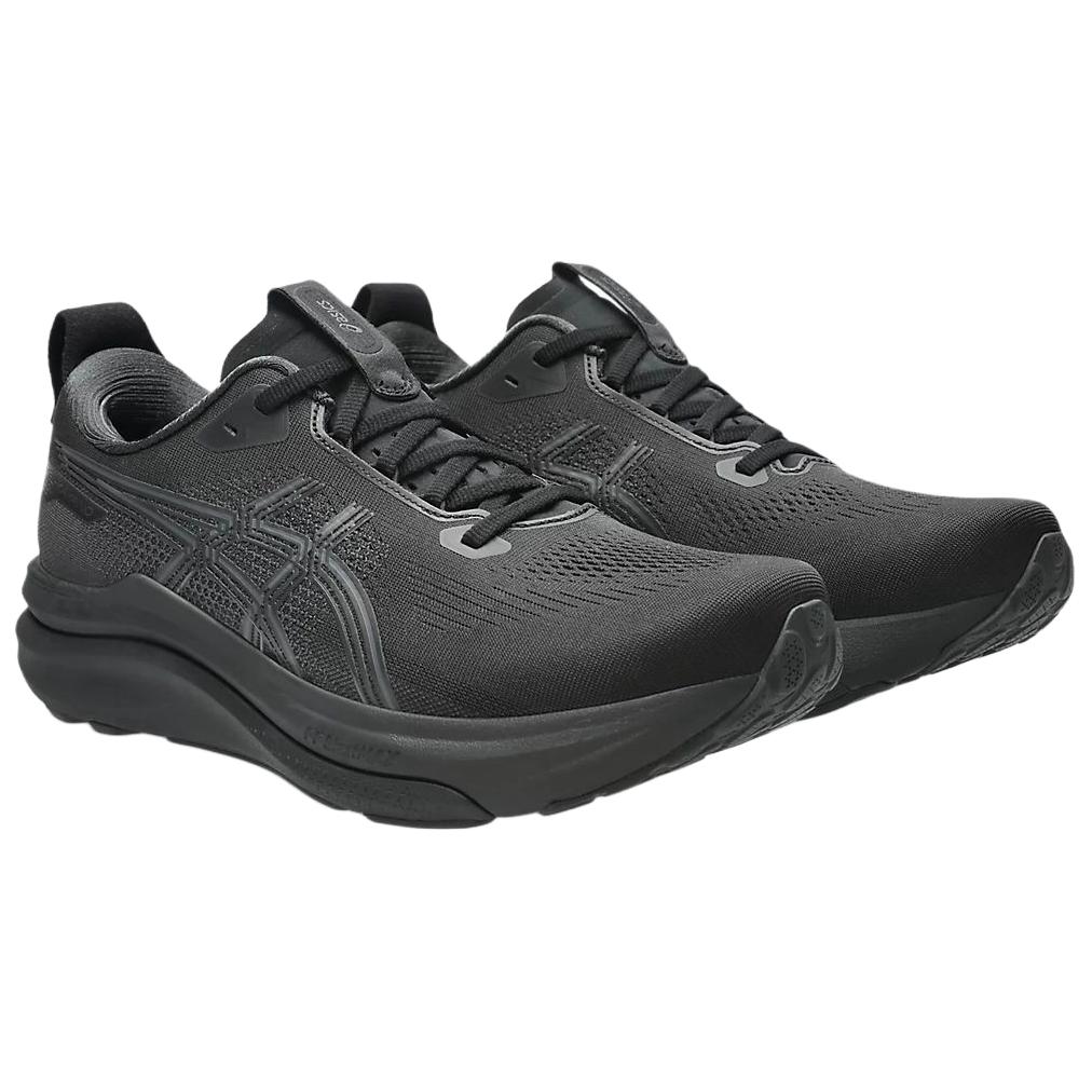 Asics Gel-Kayano 33 Extra Breed Comfortabel Ademend Ondersteunend Veerkrachtig Hardloopschoenen Heren sneakers Zwart 1011C229-001