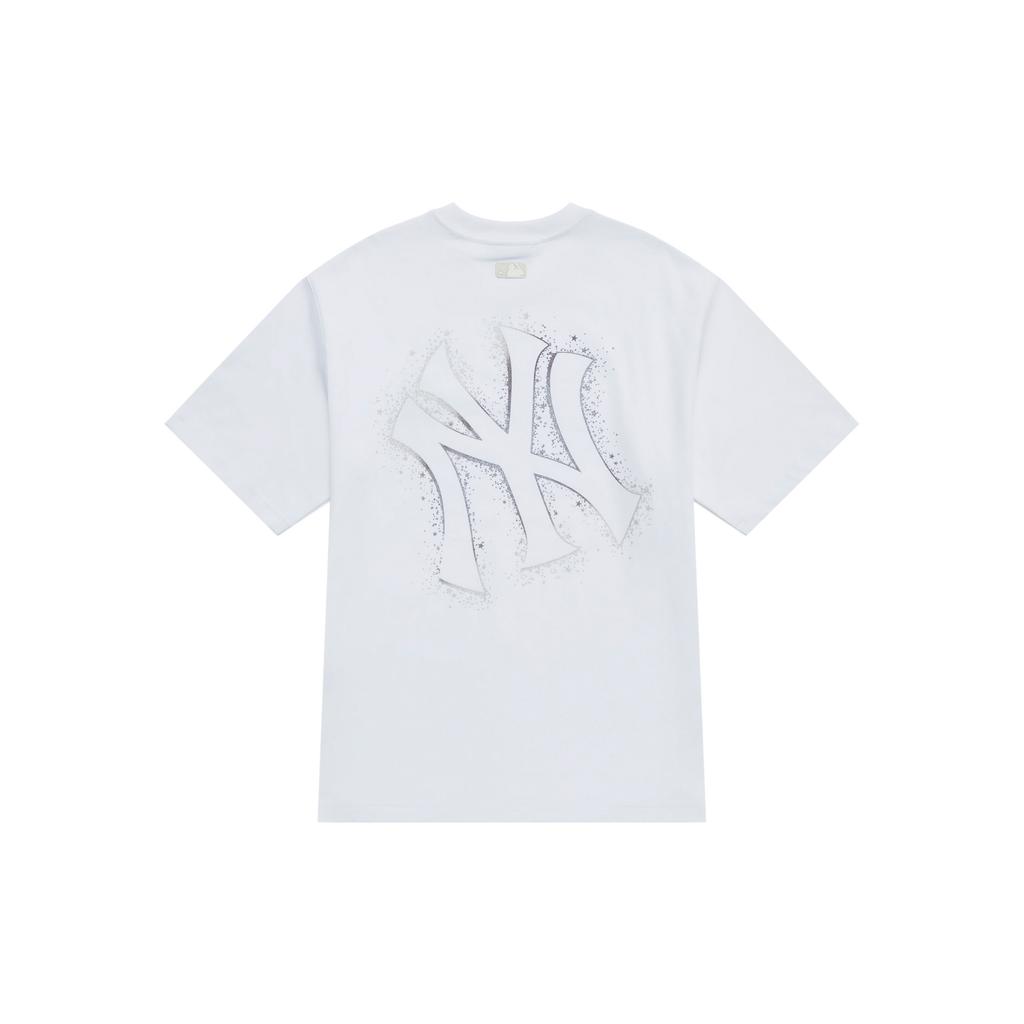 New MLB New York Yankees SS25 T Shirt Unisex White 3ATST0153-50WHS
