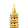 Traditional Ornament Wenchang Tower Figurines Artwork Collection Decoration Copper Statues for