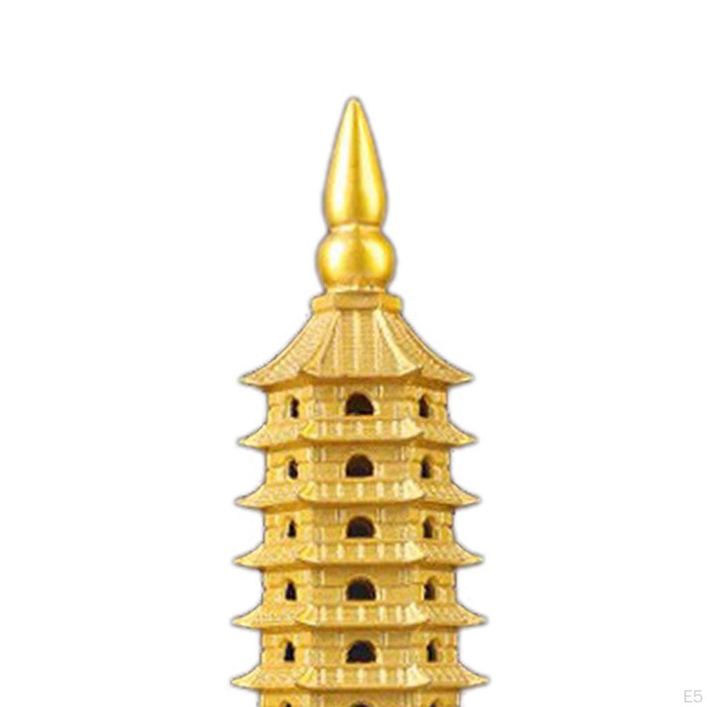 Traditionelle Ornament Wenchang Turm Figuren Kunstwerk Sammlung Dekoration Kupfer Statuen für