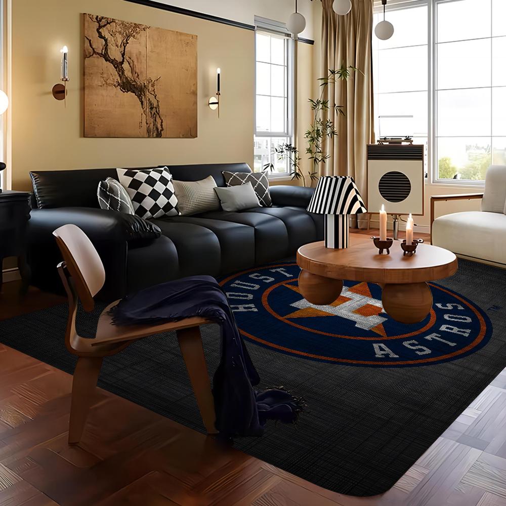 H-HOUSTONS ASTROS Floor Mat INS Style Soft Bedroom Floor House Laundry Room Mat Anti-skid Household Carpets
