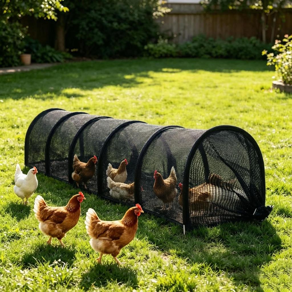 Garden Tunnel Shade Net Cover,Plant Insect‑Bird Protection Net for Gardening
