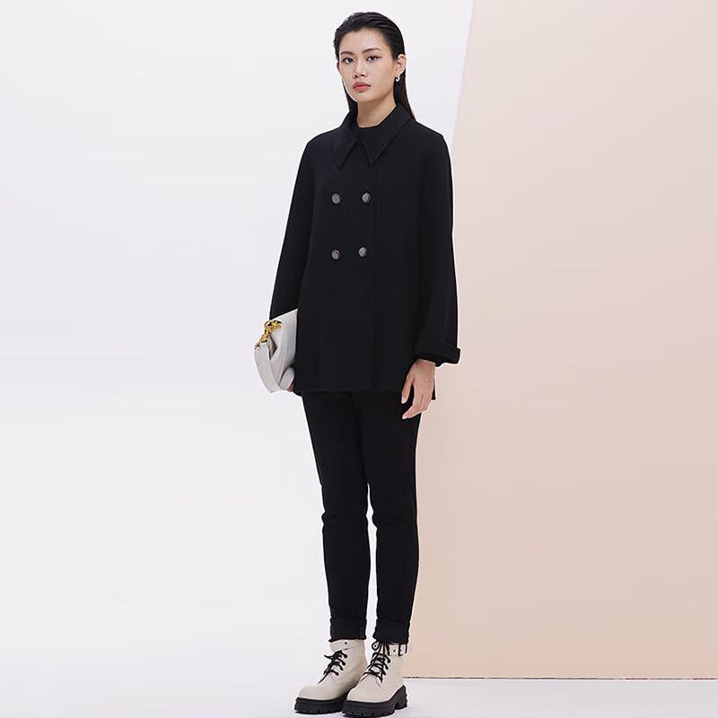 JESSIE Doll Collar Wool Blend Coat