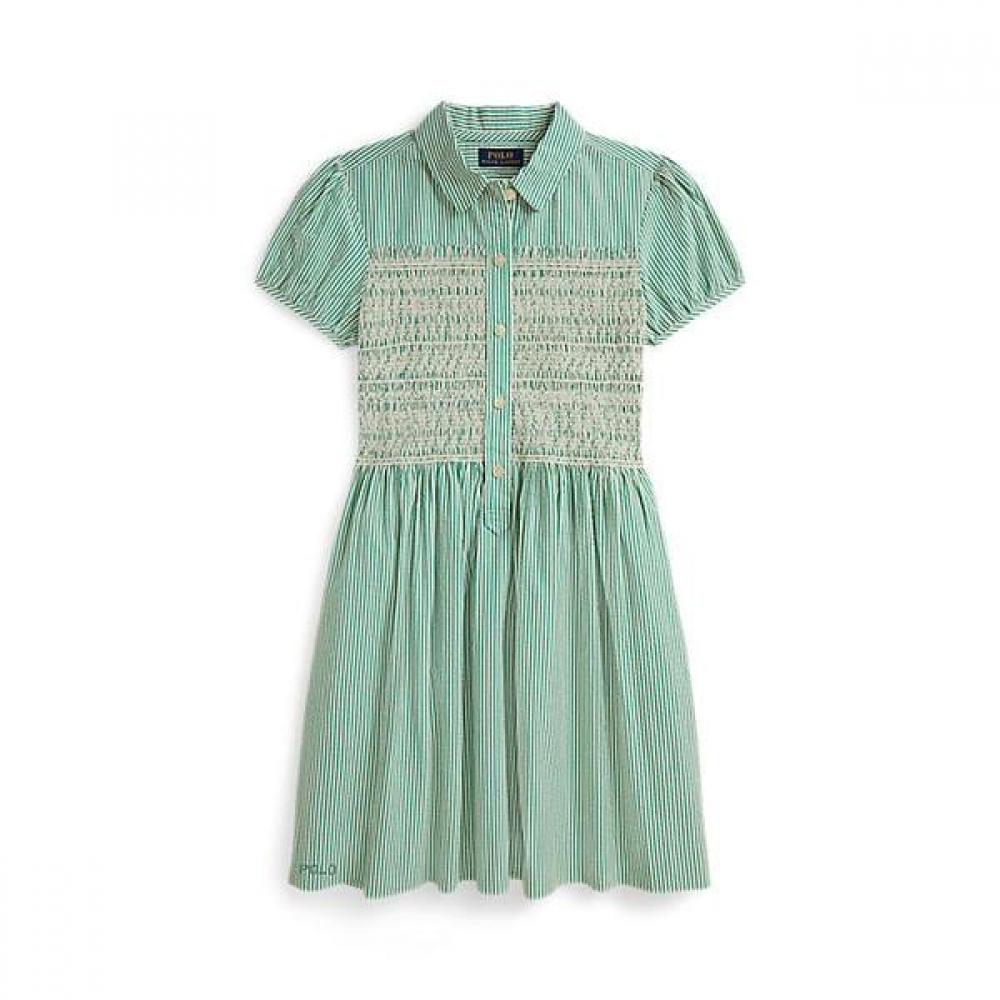 Polo Ralph Lauren Girls Stripe Cotton Seersucker Dress Cwpodrsg3d21148101 8