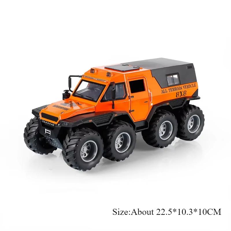 1:24 Shaman Armored Police Car Alloy Diecast Model Toy Car Doors Opened Sound Light Pull Back Miniature Vehice Boy Birthday Gift