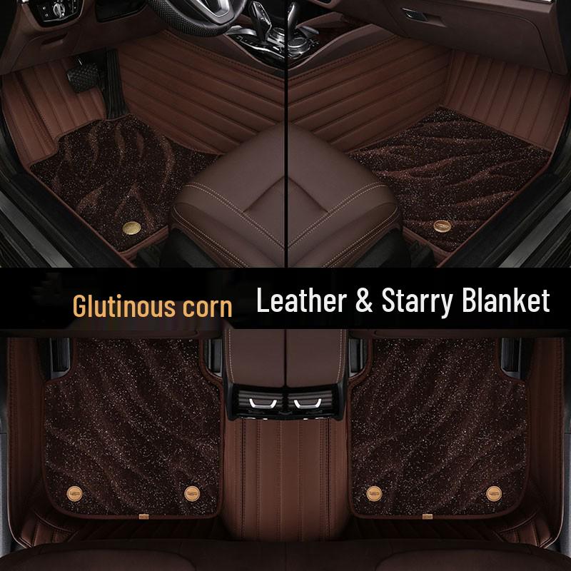 Premium Leather Car Floor Mats for 2023 Mazda 3, Angkesaila, CX-4, Atenza, Ruiyi