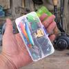 86Pcs/Set Lure Kit Simulation Fake Fish Bait Soft Lure Minnow Hooks Hard Tail Fishing Lure for Outdoor Fishing Accessories Tool