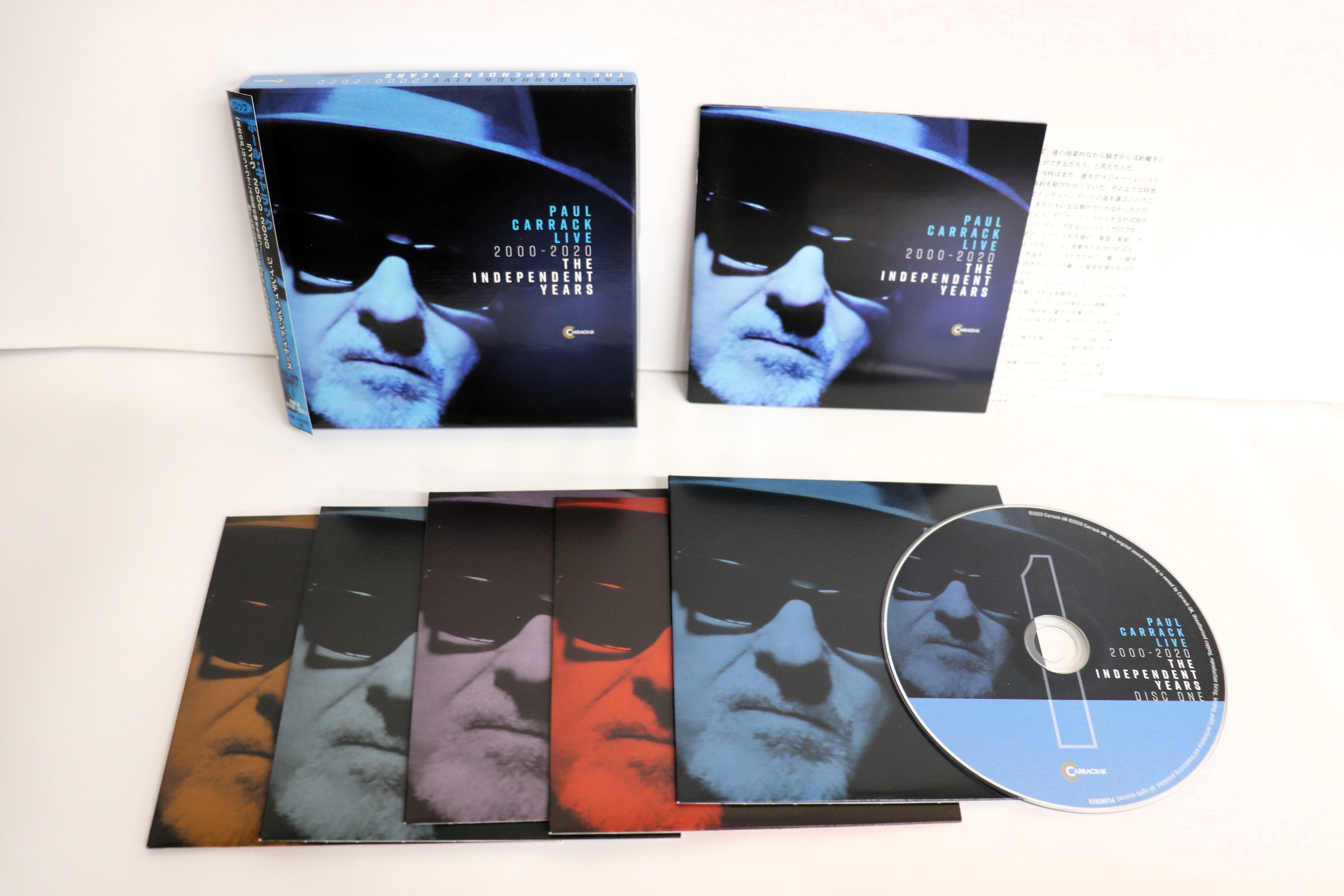 

CD PAUL CARRACK Live 20002020 The Independent Yea PPR4211 2020 Japan Obi Rock Used