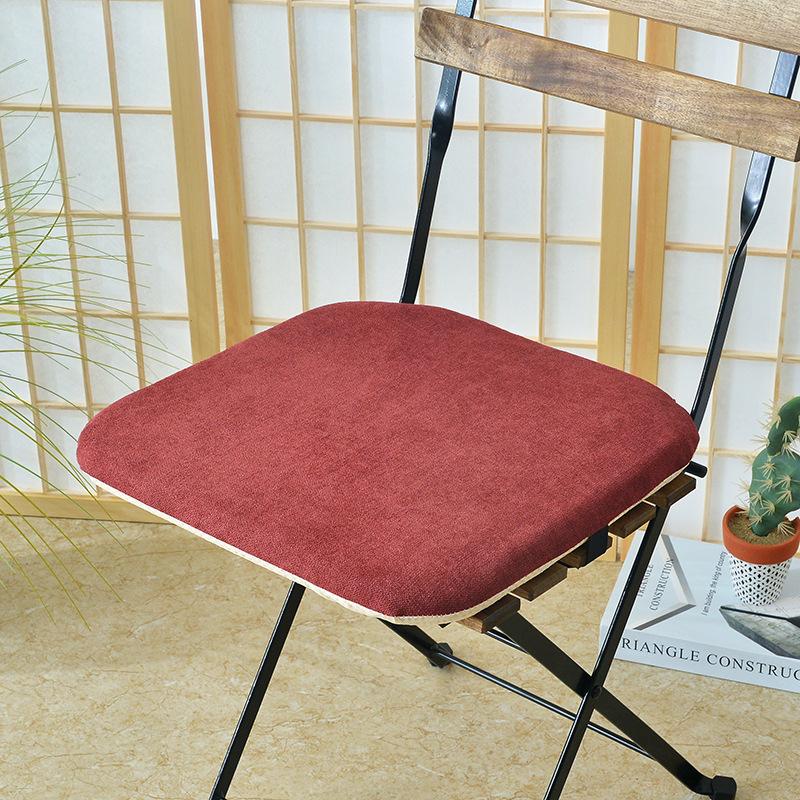 Memory cotton Soft Cushion Square Home Dining Chair Mat Four Seasons Office Classroom Chair Cushion Simple Non-slip Stool Pad