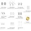 900pcs Jewelry Making Supplies Kit, Jewelry Repair Kit with Earrings Necklace Findings DIY Beads Plier Tools Set Jewelry Tool Set Jewelry