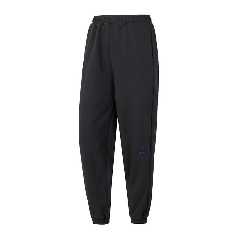 

Puma Fashion Cuffed Training Knit Pants Women bottoms Black 628132-01 S