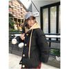 Women S Loose Short Winter Padded Cotton Coat Fake Two Pieces Style