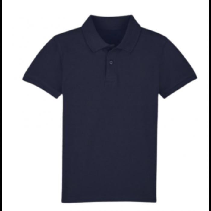 Polo enfant manches courtes mixte bleu marine - - Bleu