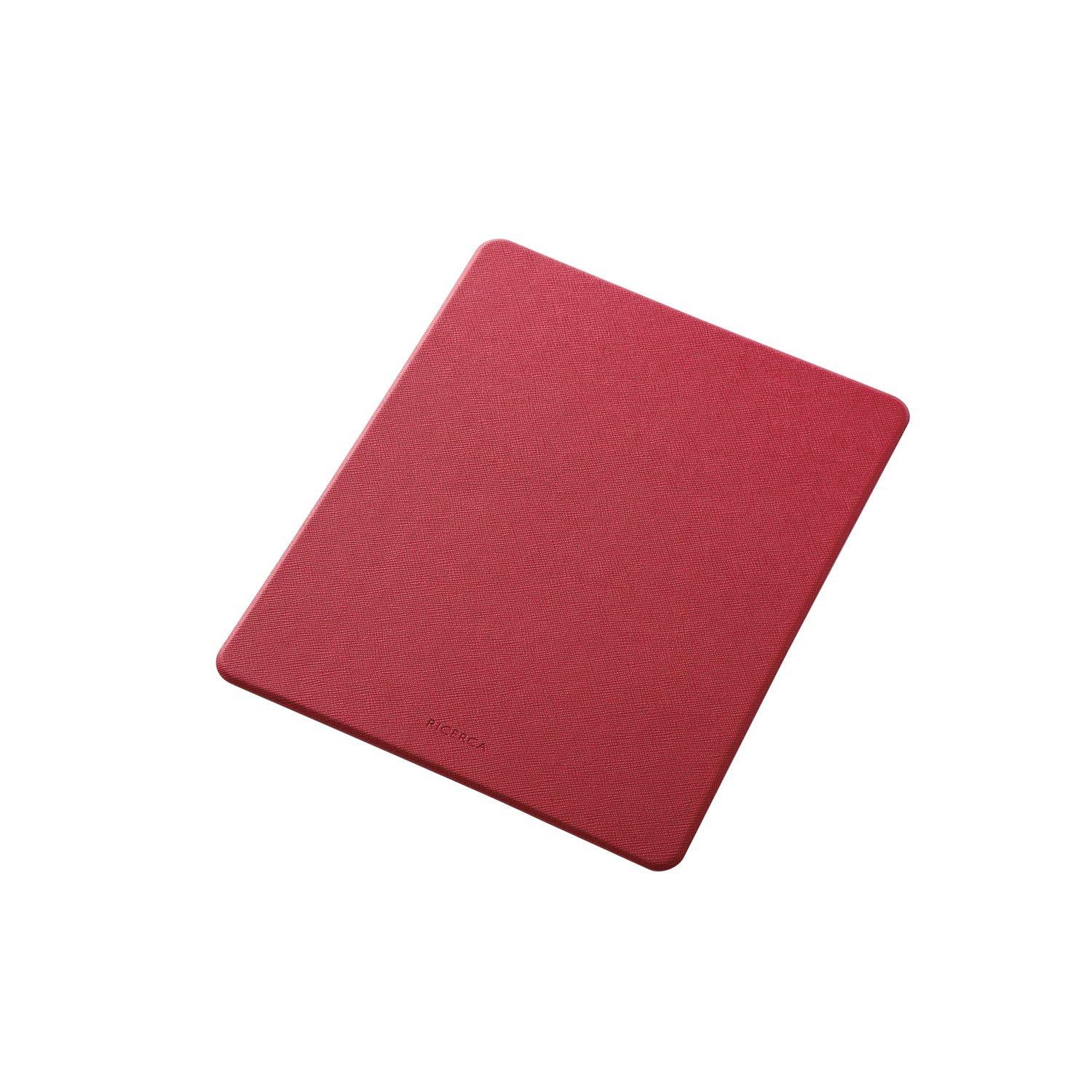 

ELECOM Mouse Pad, Italian Leather, Reversible, Red x Blue, MP-ELRD
