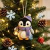 Healing Gift for Friends Handmade Knitted Doll Kids, Soft Crochet Forest Animal Plush Toy, Thoughtful Loved Ones Cute Hand Woven Stuffed Doll,