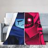 Azuretime & Timeazure Forsaken Blanket Warm Pattern Plush Throw Blanket For Kids Living Room Flannel Bedspread Bed Cover